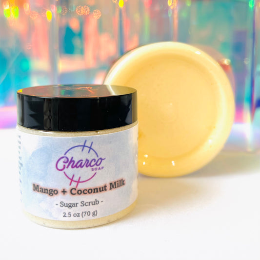 Mango + Coconut Milk Sugar Scrub